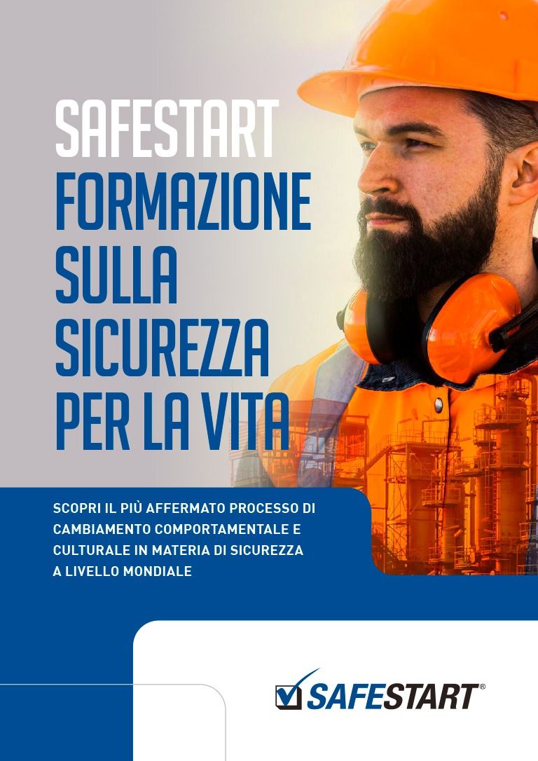 Brochure Safestart: Formazione sulla sicurezza per la vita