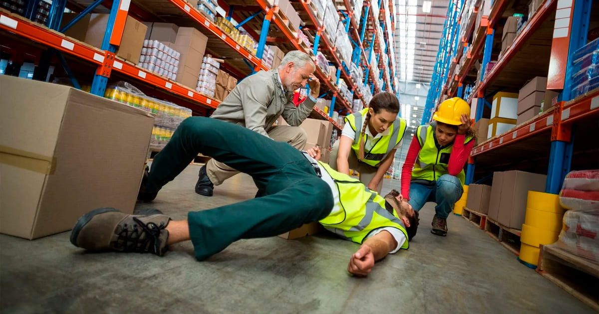 Le cause tipiche dei più frequenti infortuni sul lavoro